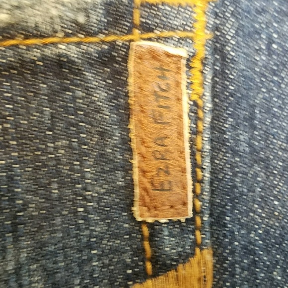 Ezra Fitch by Abercrombie Jean Skirt Shell Trim - Picture 5 of 7